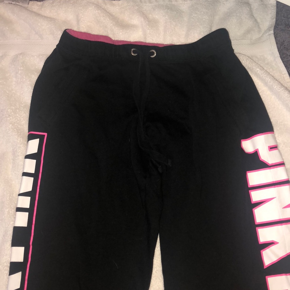pink sweatpants